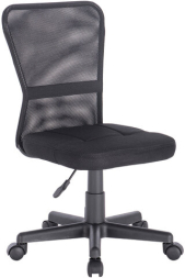Кресло компактное BRABIX &quot;Smart MG-313&quot;, без подлокотников, черное, 531843