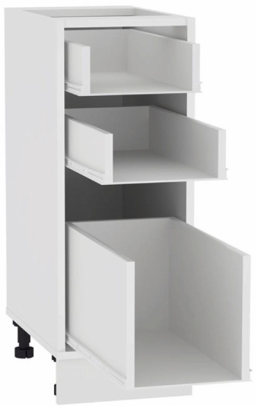 Шкаф нижний 3 ящика Кухня Валерия ШН3Я 300 (глянец)