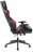 Кресло компьютерное Zombie VIKING 5 AERO, 2 подушки, экокожа, черное/красное, 1216368