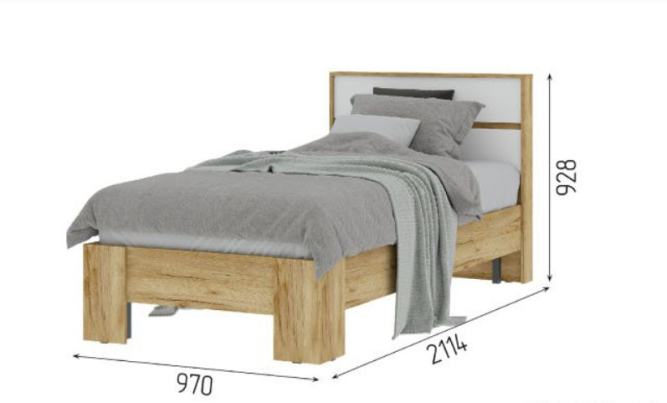 Кровать КР 01/02/03 Хелен