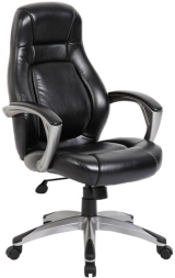 Кресло офисное BRABIX PREMIUM &quot;Turbo EX-569&quot;, экокожа, спортивный дизайн, черное, 531014