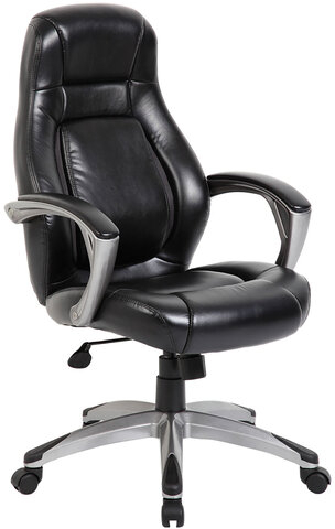 Кресло офисное BRABIX PREMIUM &quot;Turbo EX-569&quot;, экокожа, спортивный дизайн, черное, 531014