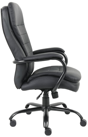 Кресло офисное BRABIX PREMIUM &quot;Heavy Duty HD-001&quot;, усиленное, НАГРУЗКА до 200 кг, экокожа, 531015