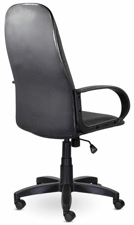 Кресло офисное BRABIX &quot;Praktik EX-279&quot;, ткань/кожзам, серое, 532018