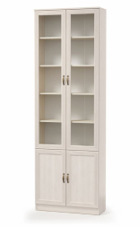 Шкаф комбинированный В-19 М со стеклом