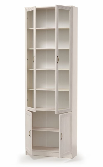 Шкаф комбинированный В-19 М со стеклом