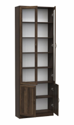 Шкаф комбинированный В-19 М со стеклом