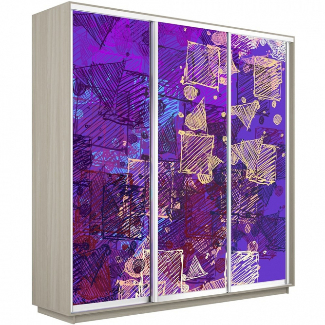 Шкаф-купе Экспресс 3-х дверный (Фото №1012)