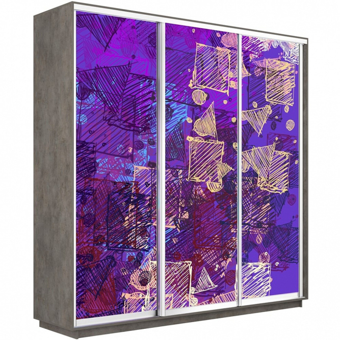 Шкаф-купе Экспресс 3-х дверный (Фото №1012)