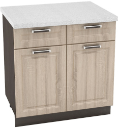 Шкаф нижний 1 ящик с 2 створками Кухня Прага 800 мм