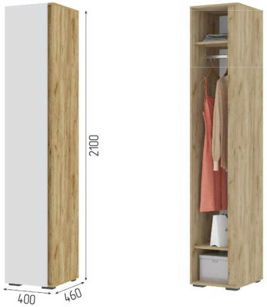 Пенал закрытый ПН 01 Хелен