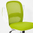 Кресло Happy white ткань, зеленый
