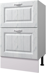 Стол рабочий 500 мм с двумя ящиками B-BOX (Метабоксы) Принцесса