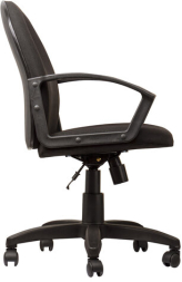 Кресло оператора "Компакт", СН 681, с подлокотниками, черное