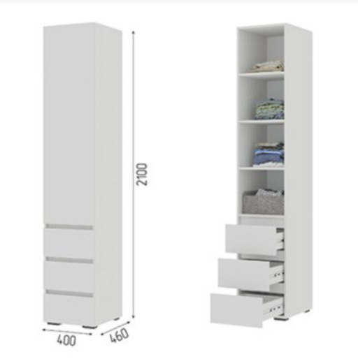 Пенал закрытый ПН 03 Хелен