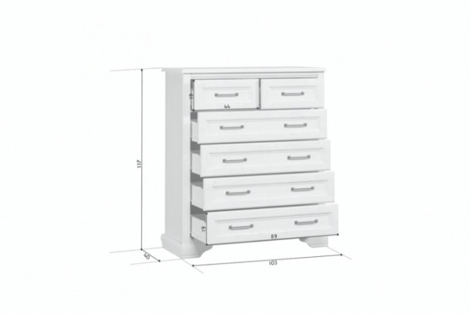 Комод KOM6S (Стилиус)