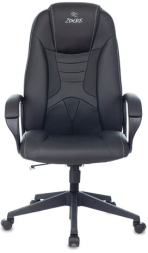 Кресло компьютерное ZOMBIE 8, 2 подушки, экокожа, черное, 1583069