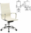 Кресло офисное BRABIX &quot;Energy EX-509&quot;, экокожа, хром, бежевое, 531166