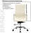 Кресло офисное BRABIX &quot;Energy EX-509&quot;, экокожа, хром, бежевое, 531166