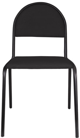 Стул для посетителей &quot;Серна&quot;, черный каркас, ткань черная, СМ 7/22 Т-11