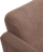 Кресло MILAN хром флок , коричневый, 6