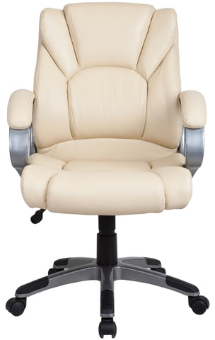 Кресло офисное BRABIX &quot;Eldorado EX-504&quot;, экокожа, бежевое, 531167