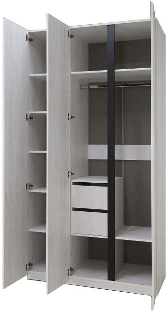 Шкаф 3-х створчатый  Дели-3