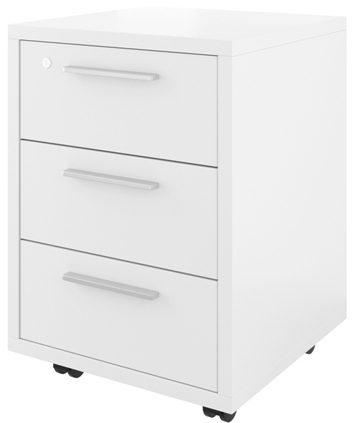 Тумба выкатная (3 ящика с замком) ДБ17 (ДБ17_1+ДБ17_2)