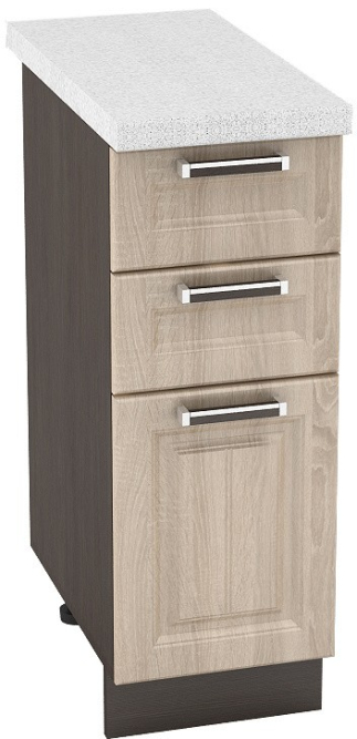 Шкаф нижний 3 ящика ШН3Я300 Прага