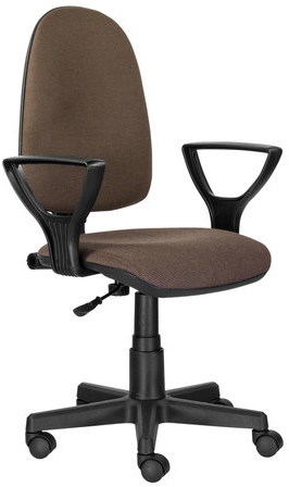 Кресло BRABIX &quot;Prestige Ergo MG-311&quot;, регулируемая эргономичная спинка, ткань, коричневое, 531875