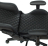 Кресло компьютерное Knight EXPLORE, 2 подушки, экокожа премиум, черное, 1628885