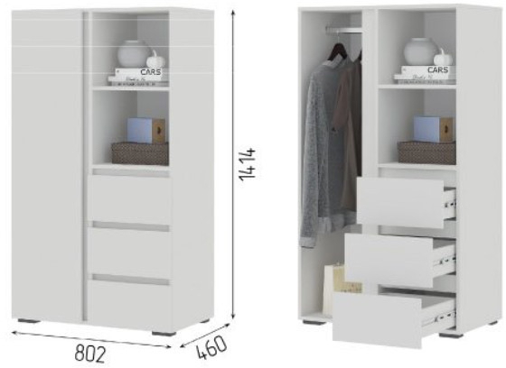 Шкаф ШК 03 Хелен