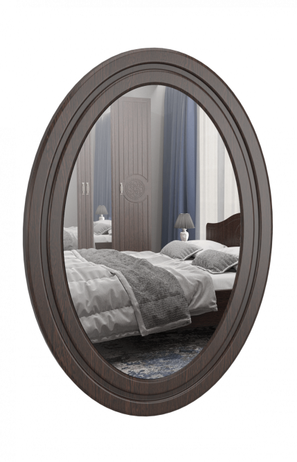 Зеркало «Монблан» МБ-43 орех шоколадный