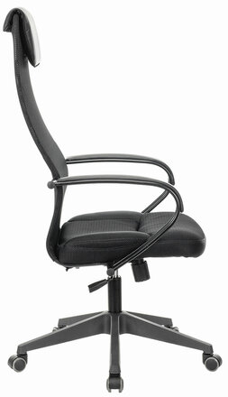 Кресло офисное BRABIX PREMIUM &quot;Stalker EX-608 PL&quot;, ткань-сетка/кожзам, черное, 532090