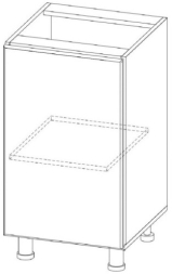 Стол-рабочий С450 Грейвуд