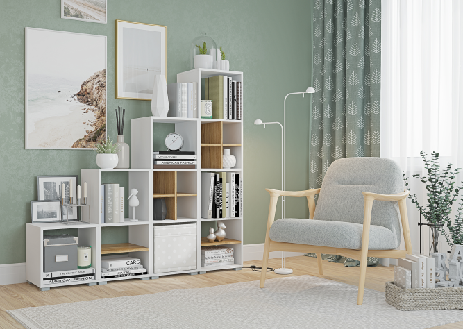 Стеллаж Лайт-Бокс 2 (Горизонт)