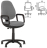 Кресло &quot;Comfort GTP&quot; с подлокотниками, серое ZT-13