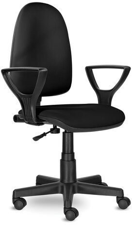 Кресло BRABIX &quot;Prestige Ergo MG-311&quot;, регулируемая эргономичная спинка, кожзам, черное, 531877