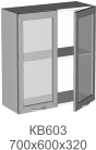 Колибри КВ 603 (витрина МДФ)