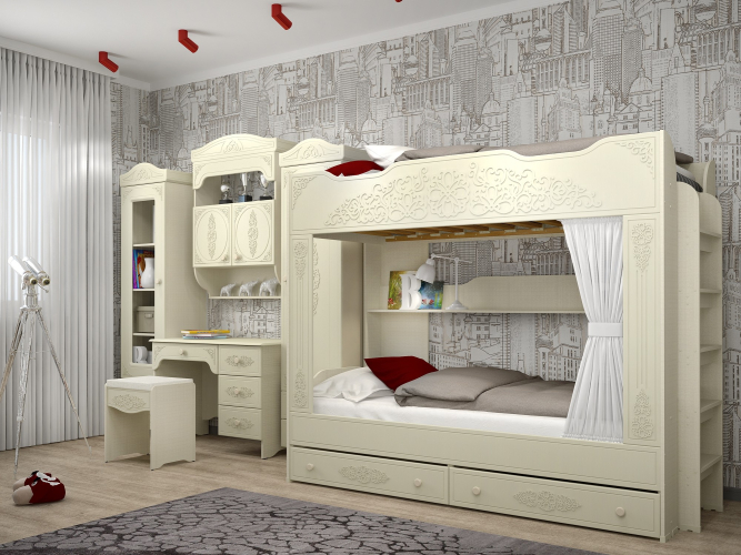 Гарнитур для детской Ассоль комплект 8