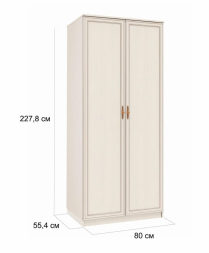 Шкаф для одежды 06.55 Габриэлла с зеркалом