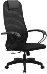 Кресло офисное BRABIX PREMIUM &quot;Ultimate EX-800&quot; пластик, плотная двойная сетка Х2, черное, 532914