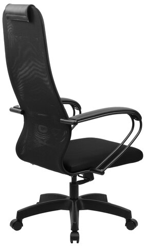 Кресло офисное BRABIX PREMIUM &quot;Ultimate EX-800&quot; пластик, плотная двойная сетка Х2, черное, 532914