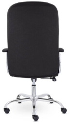 Кресло офисное &quot;Бостон&quot;, CH-277, хром, ткань, черный (М-16)