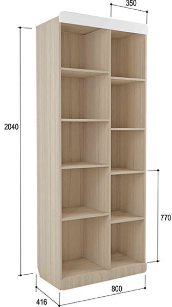 Стеллаж Стиль 5.3