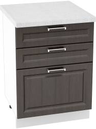 Шкаф нижний 3 ящика ШН3Я600 Прага