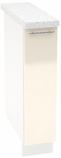 Шкаф нижний бутылочница Кухня Валерия ШНБ 200М (глянец)