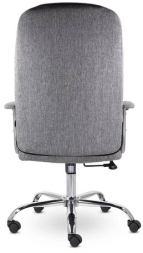 Кресло офисное &quot;Бостон&quot;, CH-277, хром, ткань, серый (M-02)