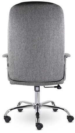 Кресло офисное &quot;Бостон&quot;, CH-277, хром, ткань, серый (M-02)
