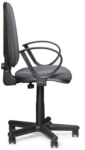 Кресло &quot;Jupiter GTP&quot;, с подлокотниками, серое, С-38